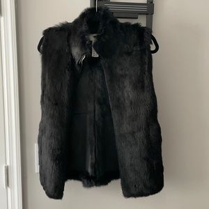 Cacharel Women’s Vest Pure Rabbit Fur